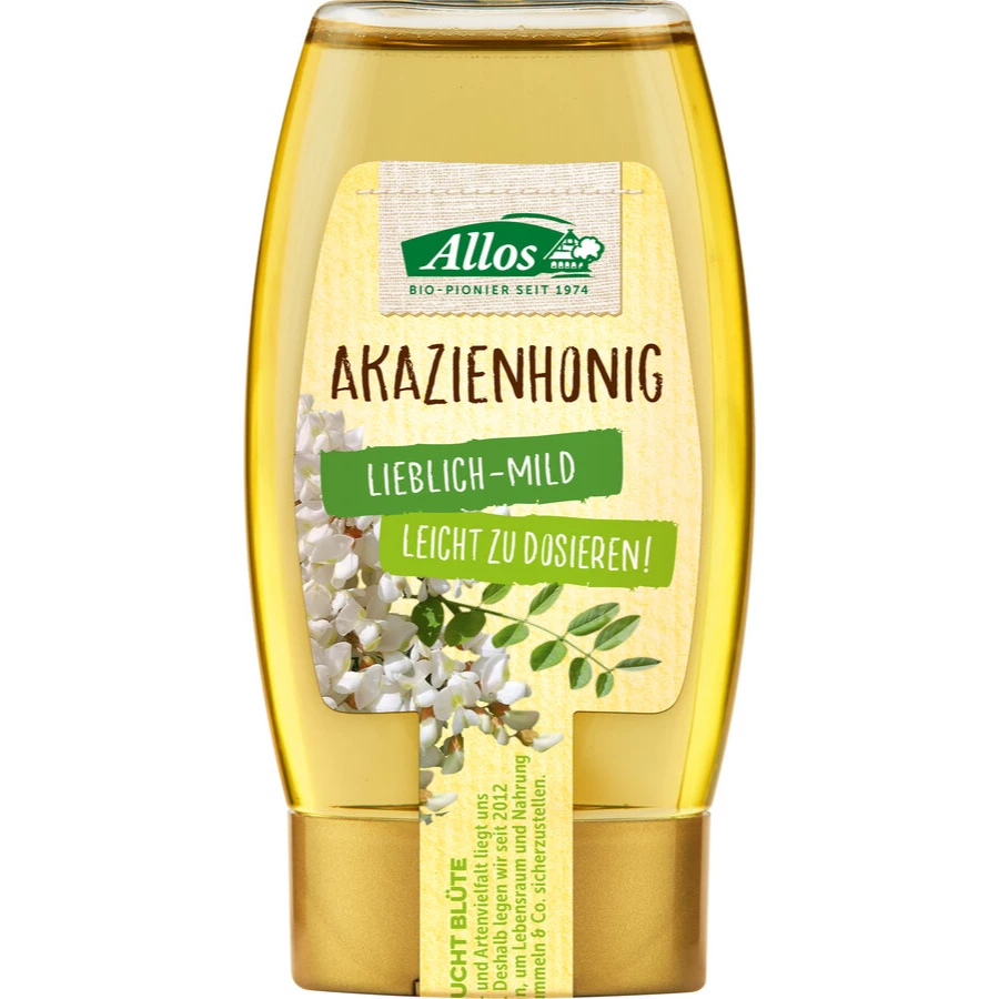Bio Akazienhonig Im Spender 3 Bio Akazienhonig Im Spender