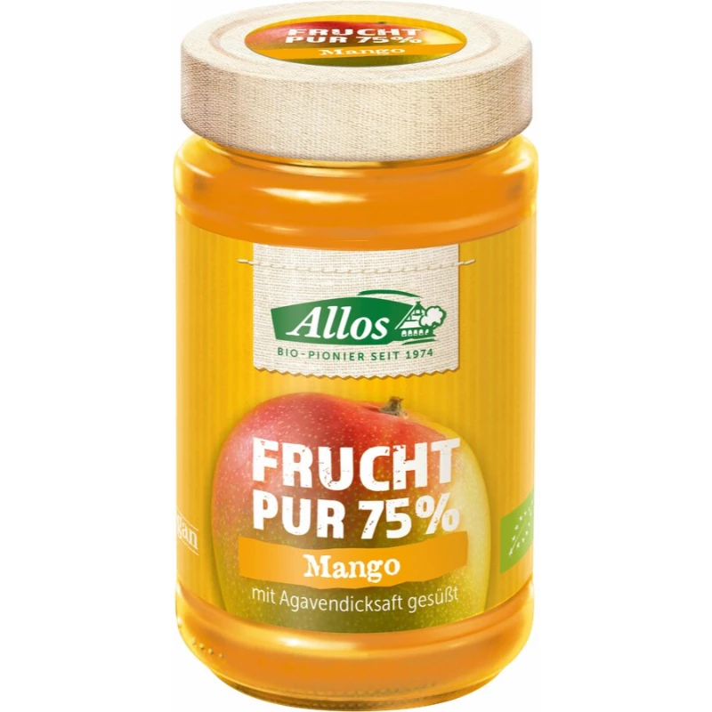 Bio Frucht Pur 75% Aufstrich Mango 3 Bio Frucht Pur 75% Aufstrich Mango