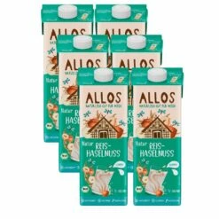 Bio Reis Haselnuss Drink, Ganzer Karton 6 Stück