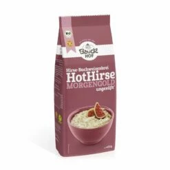 Bio Porridge Hot Hirse Morgengold Buchweizenbrei