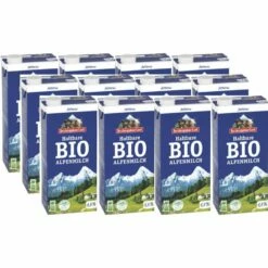 Bio H-Alpenmilch 1,5%, Ganzer Karton 12 Stück