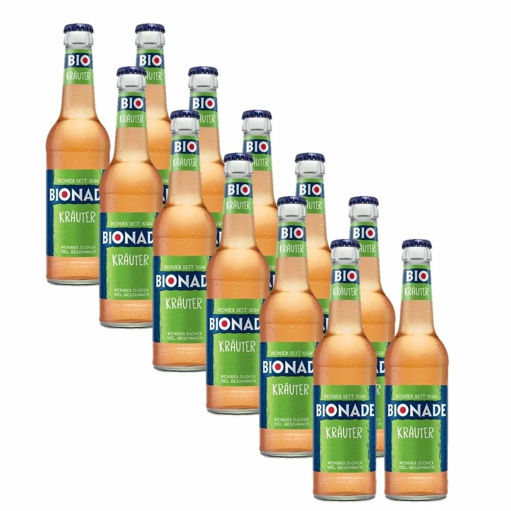 Bionade Kräuter, Ganzer Kasten 12 Stück 3 Bionade Kräuter, Ganzer Kasten 12 Stück