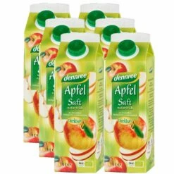Bio Apfelsaft Naturtrüb, Ganzer Karton 6 Stück