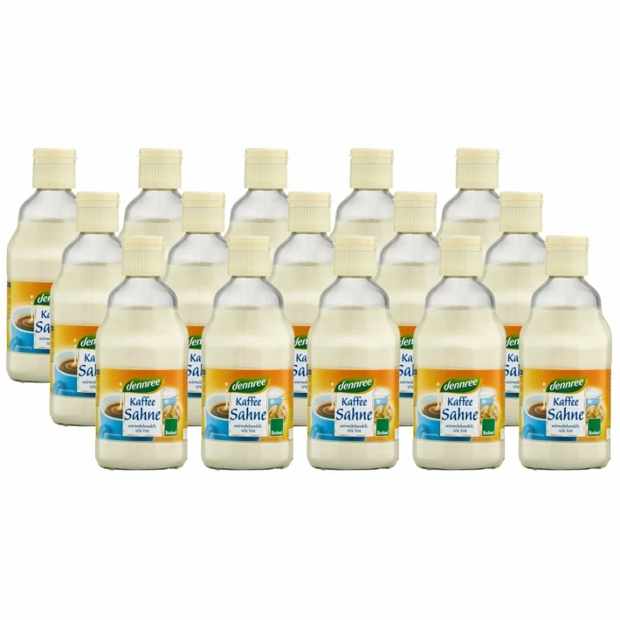 Bio Kaffeesahne, Ganzer Karton 15 Stück 3 Bio Kaffeesahne, Ganzer Karton 15 Stück