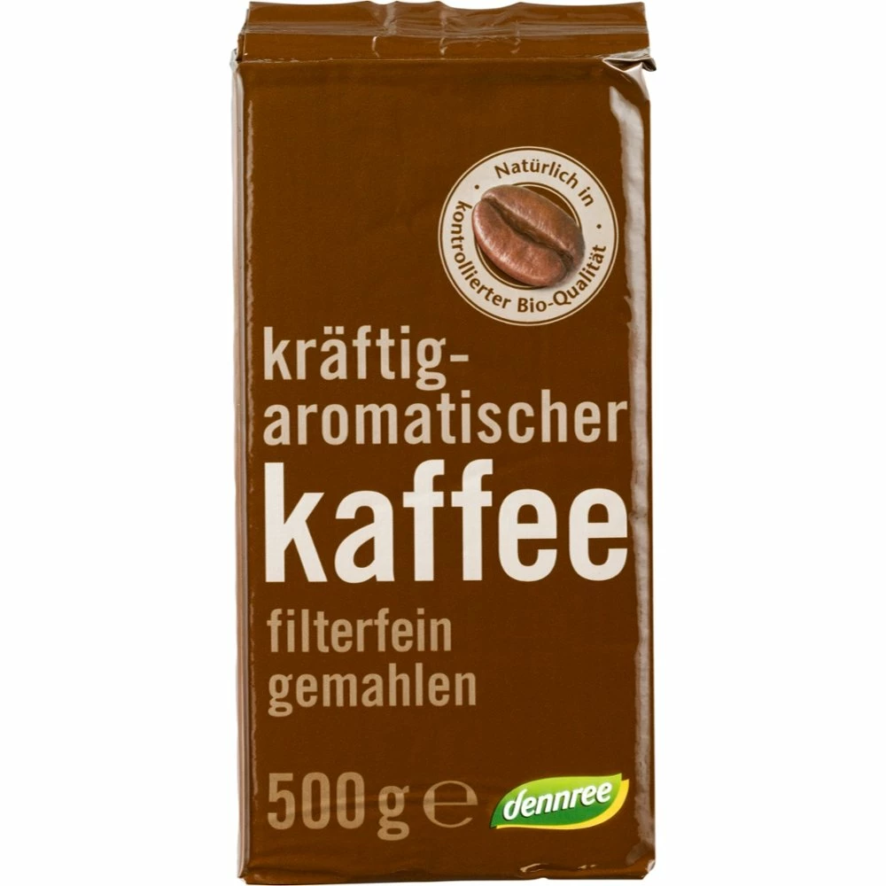 Bio Röstkaffee Filterfein, Gemahlen 3 Bio Röstkaffee Filterfein, Gemahlen