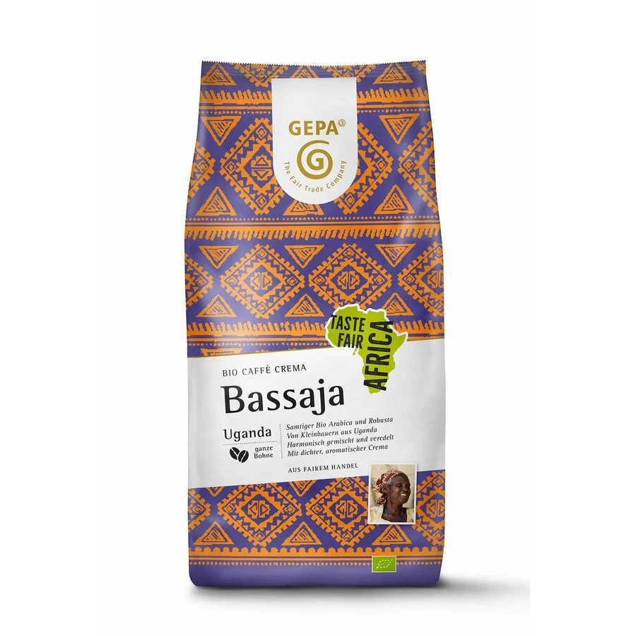 Bio Café Crema Bassaja, Ganze Bohne 1 Kg 3 Bio Café Crema Bassaja, Ganze Bohne 1 Kg