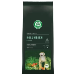 Bio Kolumbien Kaffee, Gemahlen