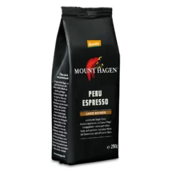 Bio Demeter Espresso Peru, Ganze Bohne
