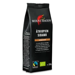 Bio Röstkaffee Äthiopien Sidamo, Gemahlen