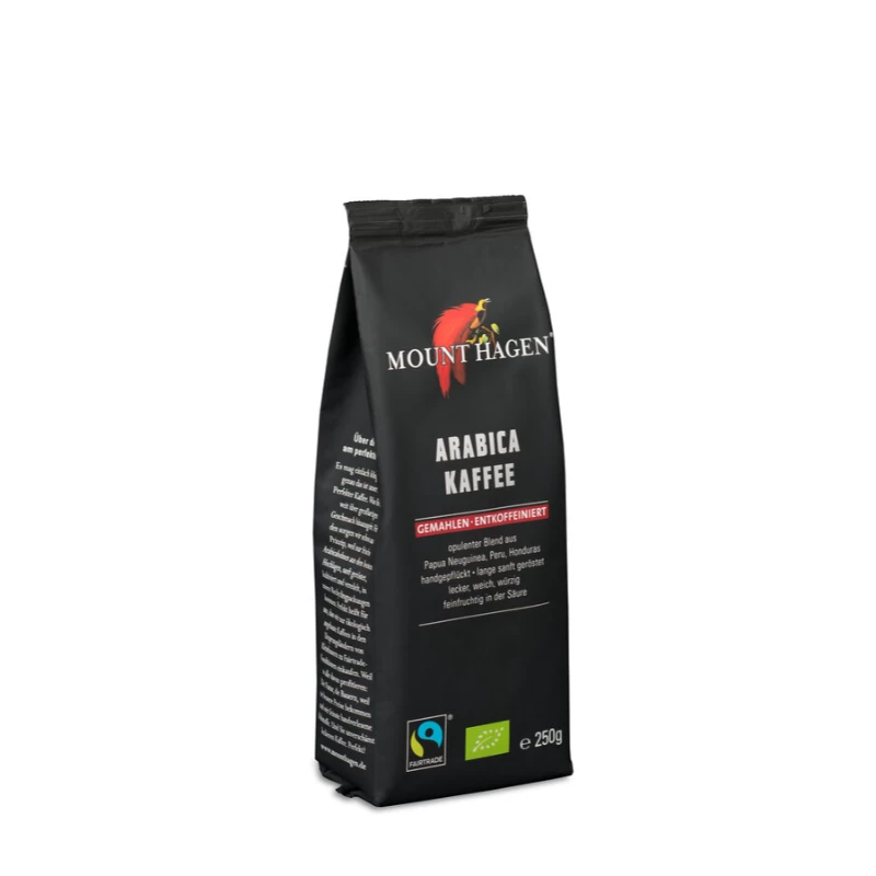 Bio Röstkaffee Gemahlen Und Entkoffeiniert 3 Bio Röstkaffee Gemahlen Und Entkoffeiniert