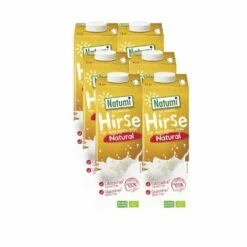 Bio Hirse Drink Natural, Ganzer Karton 6 Stück