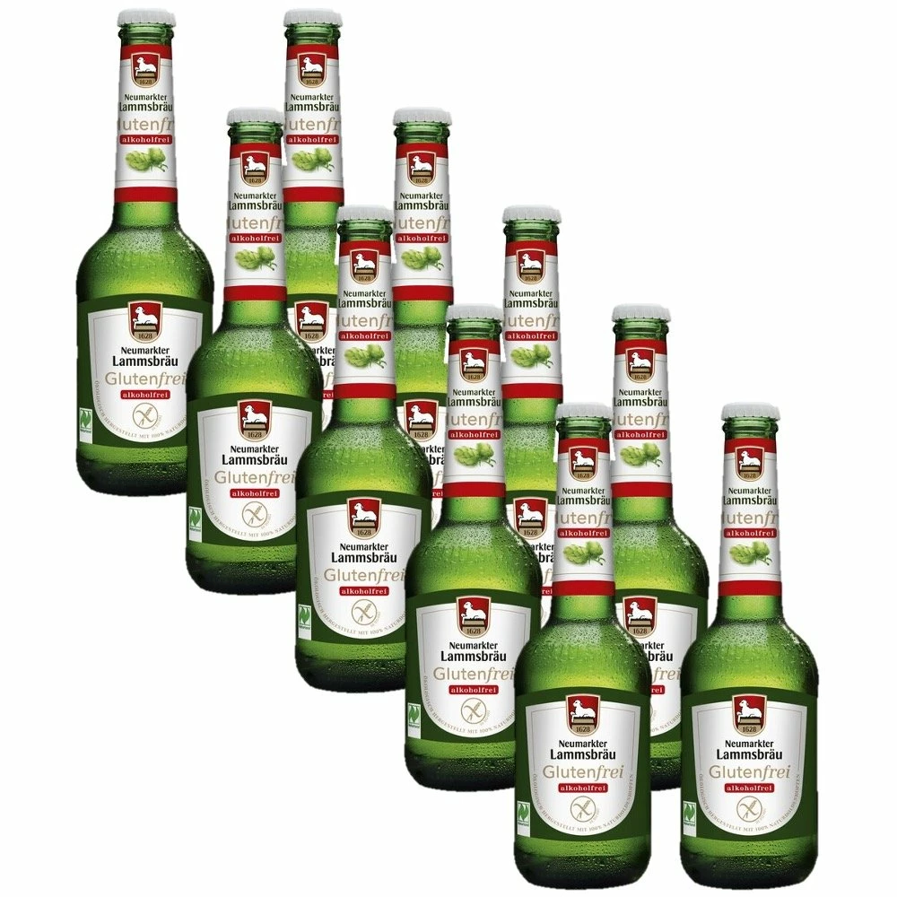 Bio Lammsbräu Glutenfrei Alkoholfrei, Ganzer Kasten 10 Stück 3 Bio Lammsbräu Glutenfrei Alkoholfrei, Ganzer Kasten 10 Stück