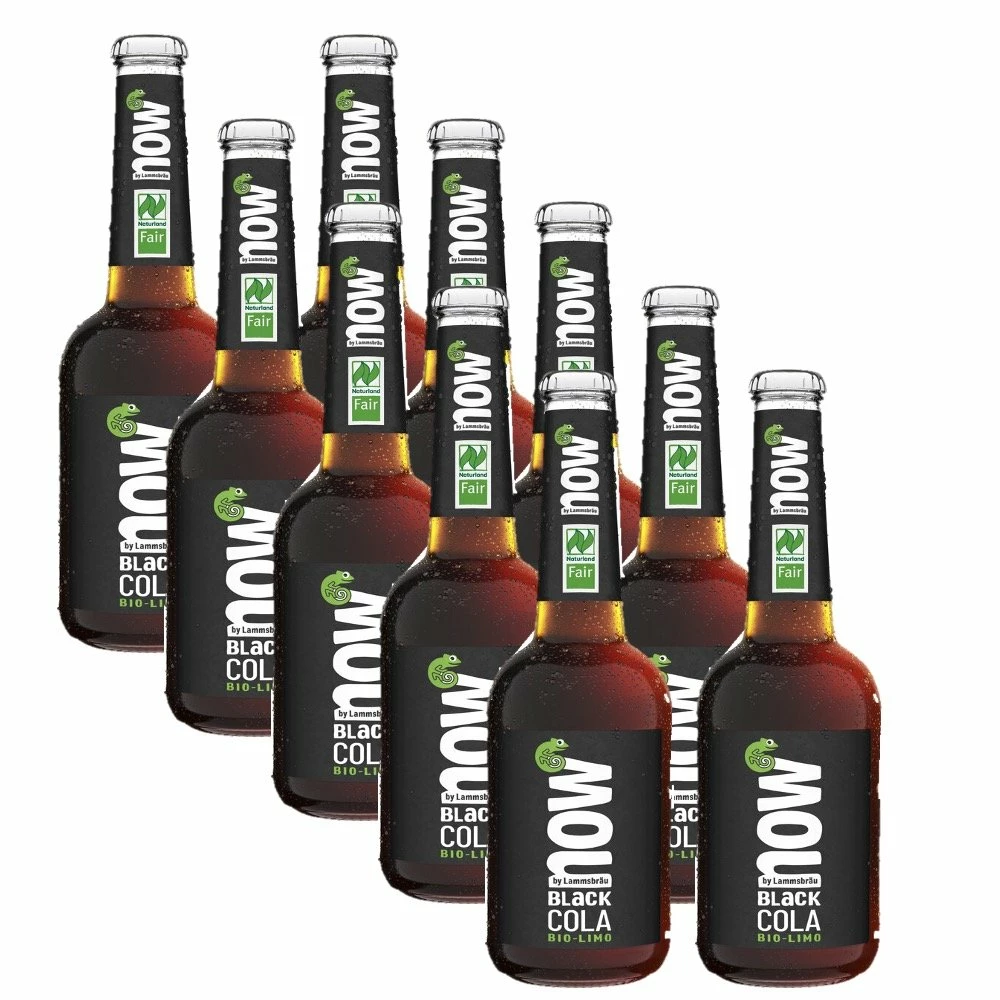 Bio Now Black Cola, Ganzer Kasten 10 Stück 3 Bio Now Black Cola, Ganzer Kasten 10 Stück