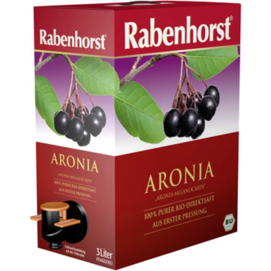 Bio Aronia Muttersaft, Vorratsgröße 3 L 3 Bio Aronia Muttersaft, Vorratsgröße 3 L