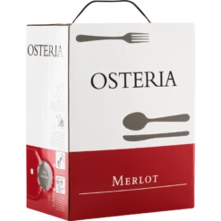 Bio Osteria Merlot Bag In Box, Vorratsgröße 3 L