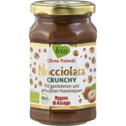 Bio Nocciolata Crunchy Haselnuss-Nougat Aufstrich
