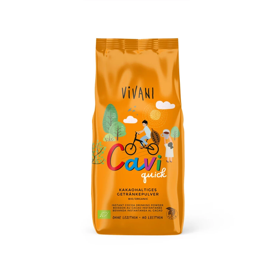 Bio Cavi Quick, Kakaohaltiges Getränkepulver 3 Bio Cavi Quick, Kakaohaltiges Getränkepulver